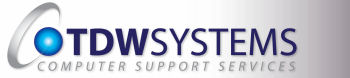 TDW Systems Logo Grey Fade